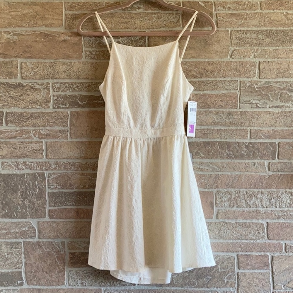 Hailey Logan Embossed Dress